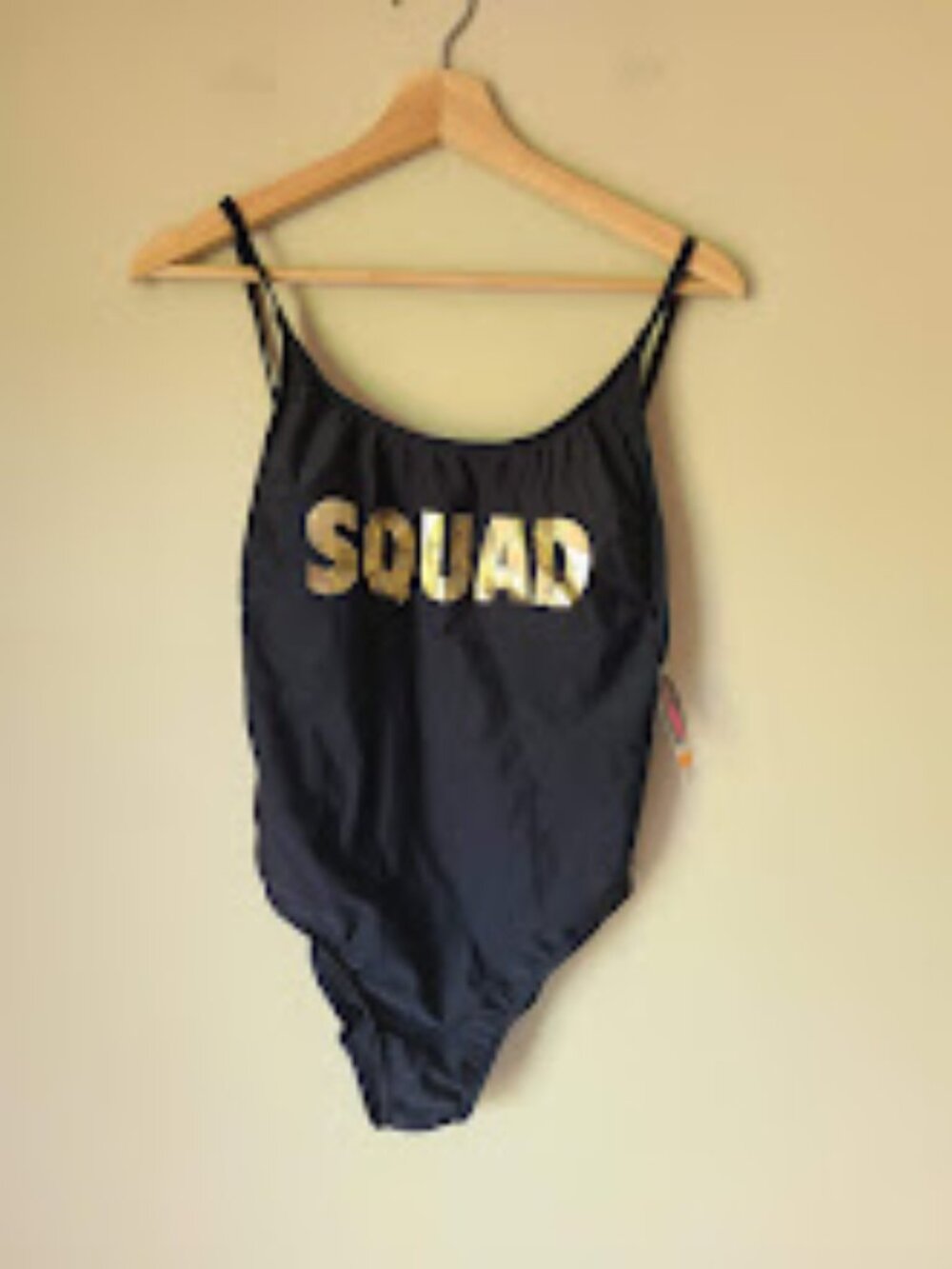 No Boundaries Cheeky High Leg One Piece Swimsuit, Size M(7-9) Juniors